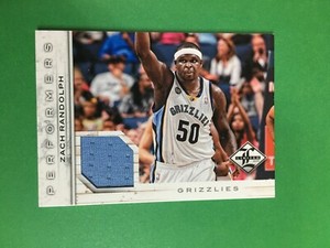 F146,338  2012-13 Limited Performers Materials #7 Zach Randolph/199 grizzlies