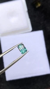 0.65 Carat Bicolour Tourmaline from Afghanistan - Loupe Clean, Perfect for Fine - Picture 1 of 11