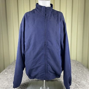 Camp David Jacket Men's Size X-Large Blue Full Zip Pockets Windbreaker - Picture 1 of 8