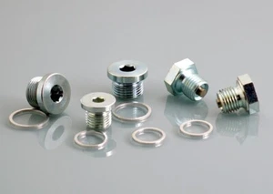 Tornillo de llenado de aceite BMW R80GS R100GS/R tornillo de drenaje de aceite, juego completo - Imagen 1 de 5