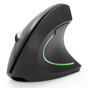 Ergonomic Mouse Wireless4800 DPI Vertical Mouse Wireless/Wired with 5 Adjusta... - Picture 1 of 8