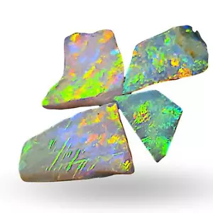 Piedras pequeñas Australian Rough Light Crystal Opal 12,9 Coober Pedy M18 - Imagen 1 de 4