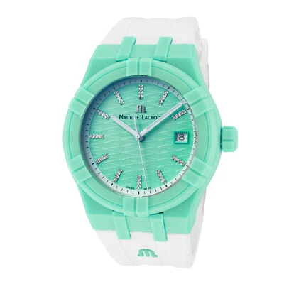 Maurice Lacroix Unisex Aikon #Tide 40mm Quartz Watch AI2008-CCCC1-3A0-0 - Image 1 of 4