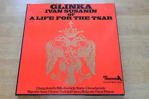 GLINKA Ivan Susanin or A Life For The Tsar Yugoslav Army and Opera DECCA rare - Foto 1 di 7
