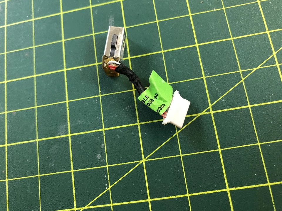 HP Pavilion x360 14-ek Series DC DC-in Power Jack W/ Cable 黑色 — 第 1/1 张图片