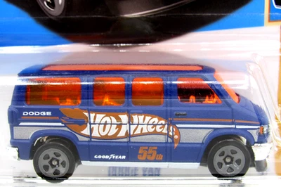 Furgoneta Dodge Hot Wheels 2023 55th Race Team Series Foto 1 de 3