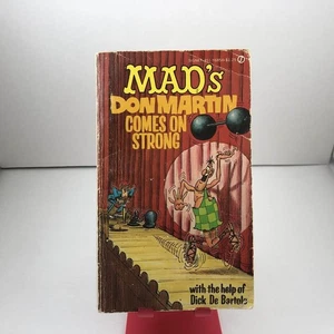 MAD'S DON MARTIN COMES ON STRONG : Vintage Mad Magazine Paper Back Pocket Book - Picture 1 of 3