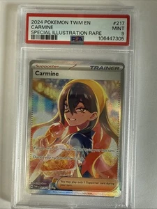Carmine 217/167 Sv06: Twilight Masquerade Holo PSA 9 - Picture 1 of 2