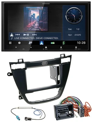 Kenwood Bluetooth 2DIN USB DAB MP3 Autoradio für Opel Insignia 08-13 schwarz - Bild 1 von 4
