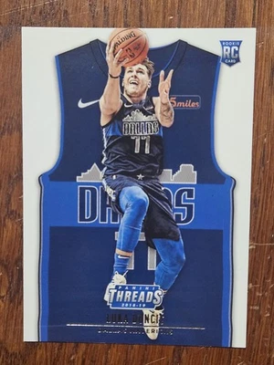Luka Doncic 2018 Threads Rookie RC #181 Statement Mavericks Lakers  - Image 1 of 2