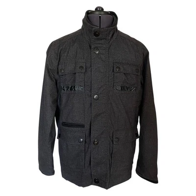 Chaqueta Wellensteyn GENDARM Gris Oscuro Impermeable A Prueba de Viento Costura Cintada Para Hombre Grande Foto 1 de 4