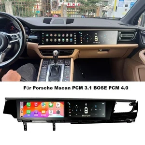 Android Autoradio für Porsche Macan 2014-2016 Wireless GPS Navi Carplay 8G+256GB - Bild 1 von 23