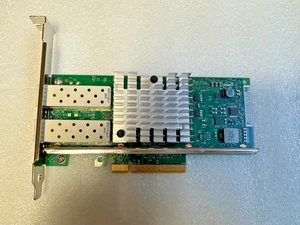 DELL Intel X520-DA2 10Gb SFP+ Dual Port PCI-e Network Adapter Card Dell 0XYT17 - Picture 1 of 1
