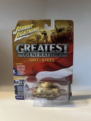 NEW NOS Johnny Lightning Greatest Generation WWII M3 Grant Tank 1:2500 - Image 1 of 2