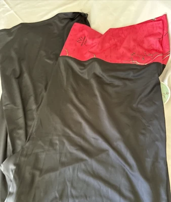 Womens Size 4X 26-28 Realtree Black Pink Silky Pants Stretchy - Image 1 of 4