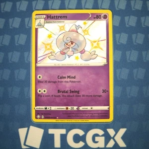 Pokemon - Hattrem - SV055/SV122 - SWSH: Shining Fates - Holo - Shiny Holo Rar NM - Bild 1 von 1