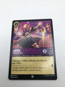 Disney Lorcana Jafar Wicked Sorcerer Common NM The First Chapter - Picture 1 of 2