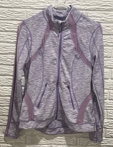 Chaqueta para mujer Tangerine púrpura brezo cremallera completa agujero para el pulgar cremallera bolsillos mediana - Imagen 1 de 14