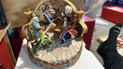 Disney Traditions Peter Pan Daring Duel Figurine by Jim Shore - Image 1 of 4