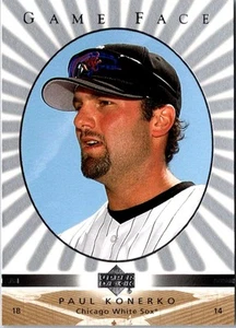 2003 Upper Deck Game Face Paul Konerko #30 Chicago White Sox Baseball Card - Picture 1 of 2