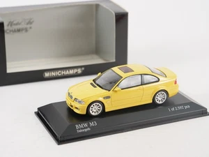 Minichamps 1/43 BMW M3 2000 Yellow 431 020021 - Imagen 1 de 16