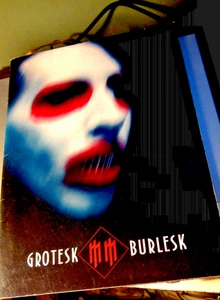 Marilyn Manson Grotesk Burlesk Tour Programm SIGNIERT - Bild 1 von 2