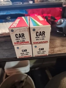 Lot of 4 Sylvania CAR 935 Bulbs 150W 120V NOS Projection Vintage Lamp AV - Picture 1 of 2