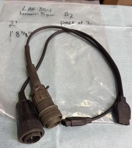 LAK354 Pistola Mig Gatillo Cable Enchufe Tweco - Lincoln, Juego de 2 LN25 LN7 Ln8 LN9 - Imagen 1 de 1