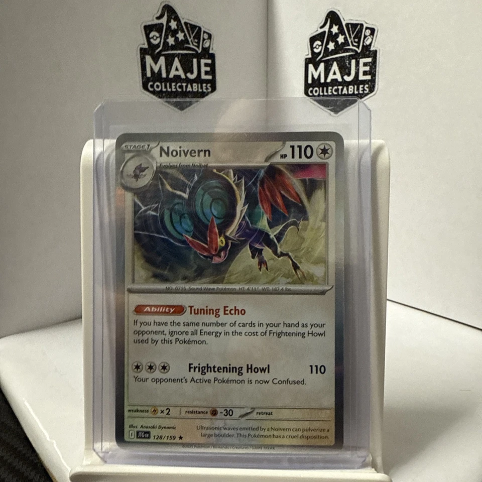 Pokemon Journey Together NON Holo 128/159 Noivern - DECK EXCLUSIVE - Image 1 of 4