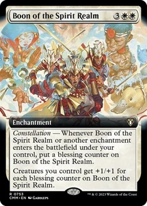 1x - Boon of the Spirit Realm - Extended Art #753 - Commander Masters - NM MTG - Bild 1 von 1