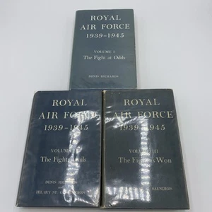 Royal Air Force 1939-1945 Band 1-3 gebundene Bücher 1954 - Bild 1 von 2