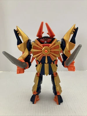 Figura de acción incompleta Bandai 2011 Power Rangers Samurai Clawzord Megazord Foto 1 de 4