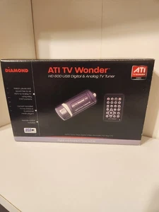 Diamond ATI TV Wonder HD 600 USB 2.0 TV Tuner Video Capture Device Complete - Picture 1 of 3