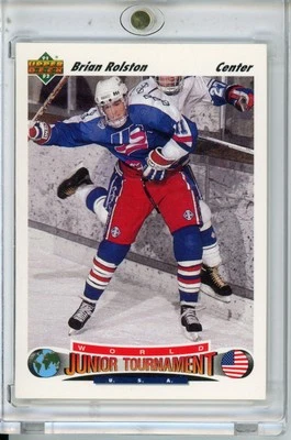 1991-92 Upper Deck #699 Brian Rolston Foto 1 de 2