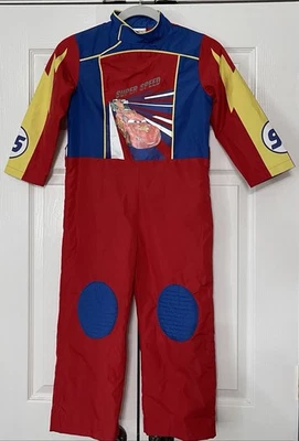 Disney Cars Halloween Disfraz Aligeramiento McQueen 95 Pit Crew Traje Niños Jóvenes 5/6 Foto 1 de 4