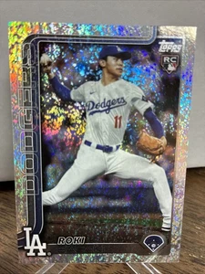 2025 Topps Roki Sasaki RC Holo Foil Rookie #558 Dodgers - Bild 1 von 5