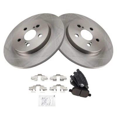 Kit de pastillas de freno trasero y rotor rotor de freno para Lexus CT200h 2011-2017 Foto 1 de 4