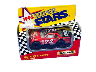 1995, Matchbox Super Stars, 'Tracy Leslie'  #72 Detroit Gasket, 1:64, NASCAR Car - Image 1 of 4