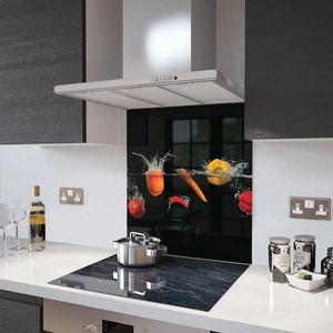 Premier Range Glas Splashbacks Paprika und Chili Spritzglas und Zubehör - Bild 1 von 6