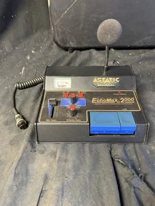 Vintage Tested Powerhouse Astatic Echo Max 2000 Echomax CB Base Microphone 4 Pin - Picture 1 of 12