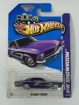 Hot Wheels 2013 Showroom Muscle Mania Purple ‘64 Buick Riviera #238 A11 - Image 1 of 4