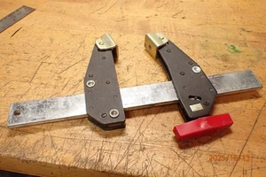 VINTAGE MADE IN ENGLAND JET CLAMP WOODWORKING BAR CLAMP - Picture 1 of 4