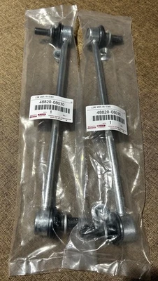 Juego de 2 eslabones de barra estabilizadora delantera OEM 48820-08030 para TOYOTA 11-20 SIENNA ¡Nuevo! Foto 1 de 4