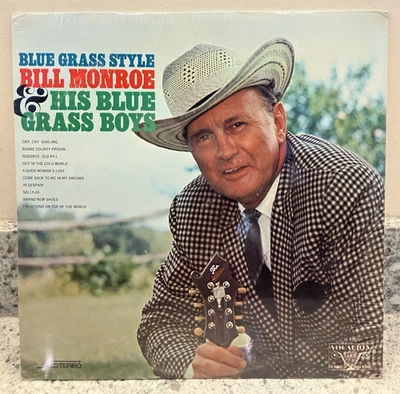 Bill Monroe And His Blue Grass Boys – Blue Grass Style ; 1970 LP NEW - Image 1 of 4
