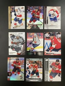 Aleksander Barkov cards 9X NHL hockey trading card lot Florida Panthers 2016-23 - Picture 1 of 2