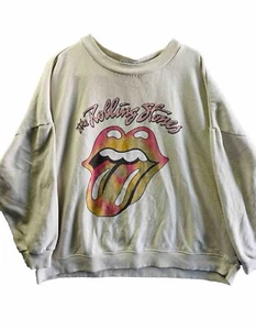 The Rolling Stones Official Merchandise Casual Pullover Sweatshirt Top S20 XL. - Picture 1 of 6