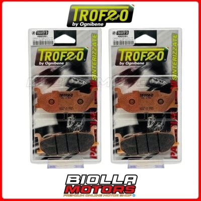 KIT PASTIGLIE FRENO TROFEO YAMAHA XV VIRAGO 1100 1995 ANTERIORE 2x43023301 SINTE Foto 1 de 4