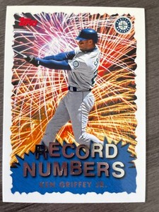 1999 Topps Baseball Ken Griffey Jr. Record Numbers #RN4