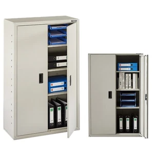 AREBOS Aktenschrank Büroschrank Lagerschrank Materialschrank Stahlschrank - Bild 1 von 12