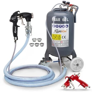 Tragbares Farb- und Putzspritzgerät mit einstellbarem Druck und 60L Tankvolumen - Bild 1 von 8